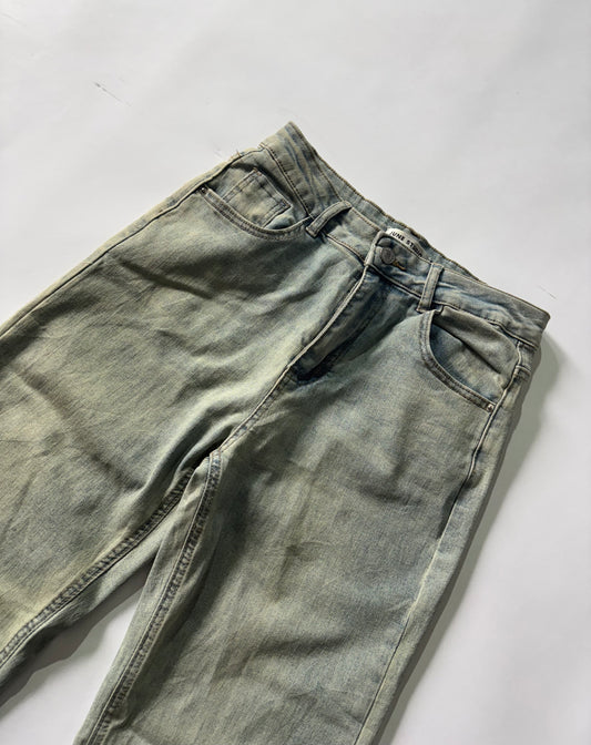 Women's Jeans vintage Wash Straight-Leg