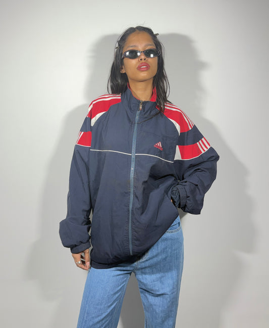Women's JacketTurbo Blue and Red Track