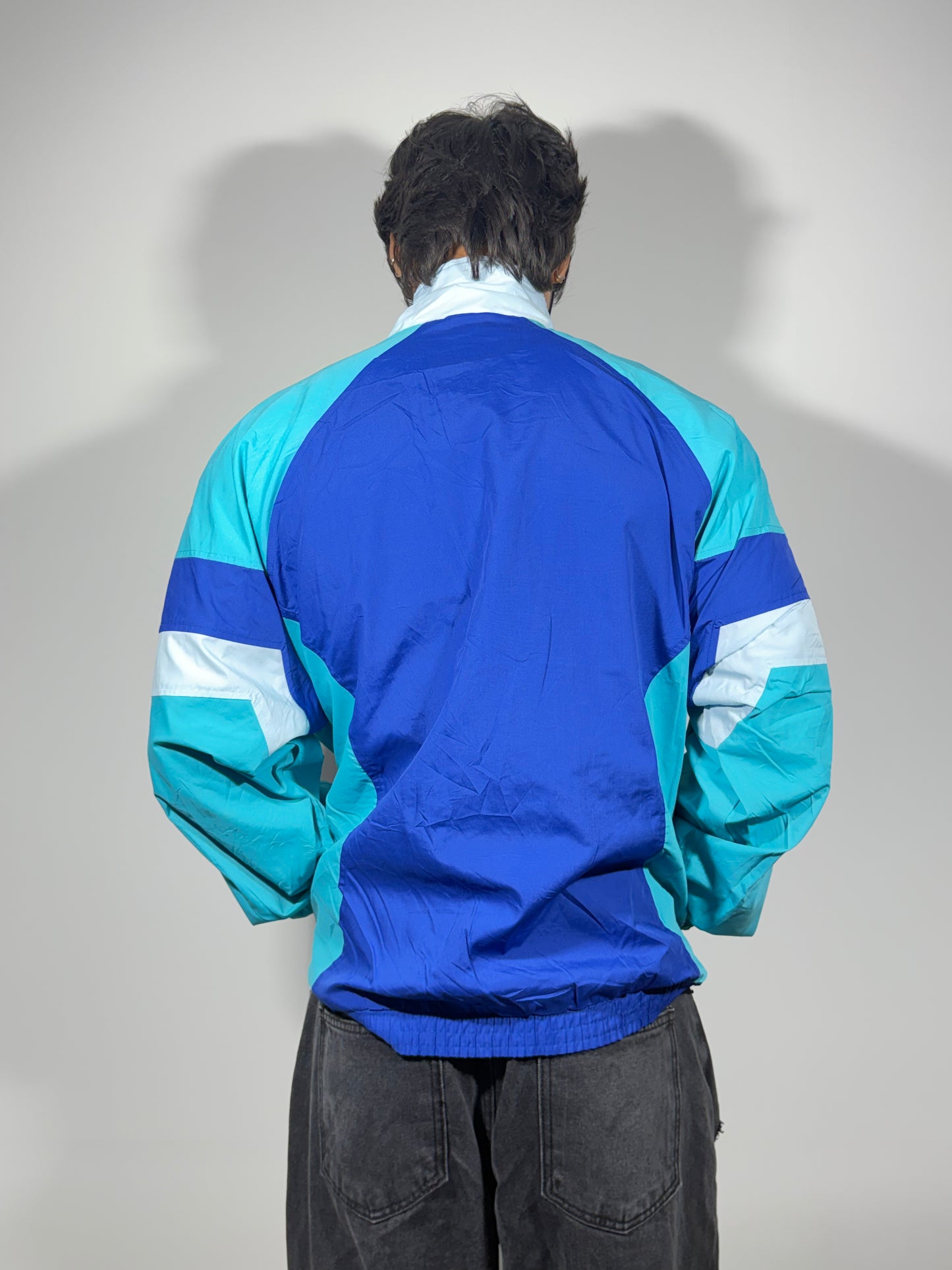 Men's Jacket Color Block Vintage