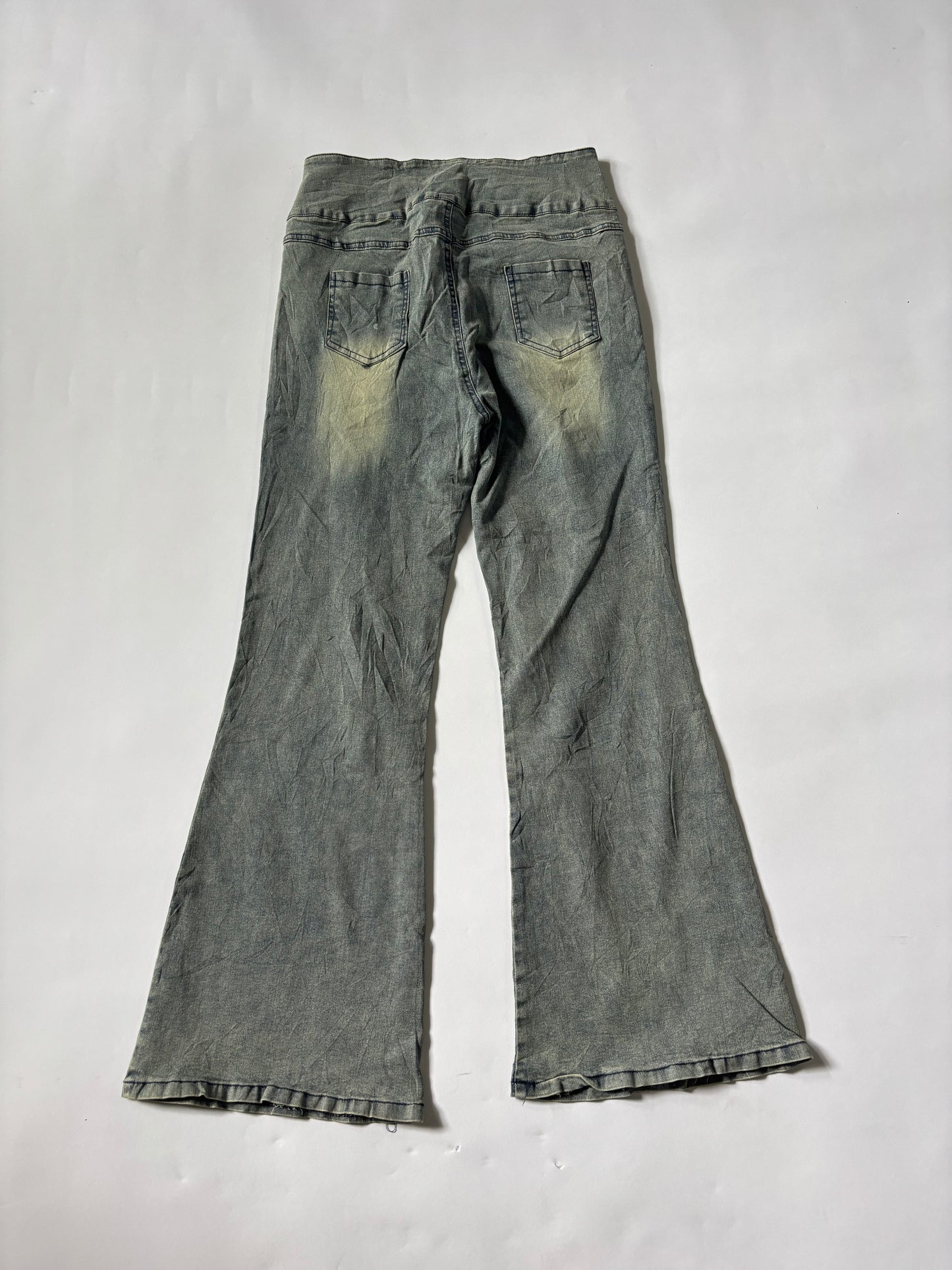 Bootcut Washed Jeans