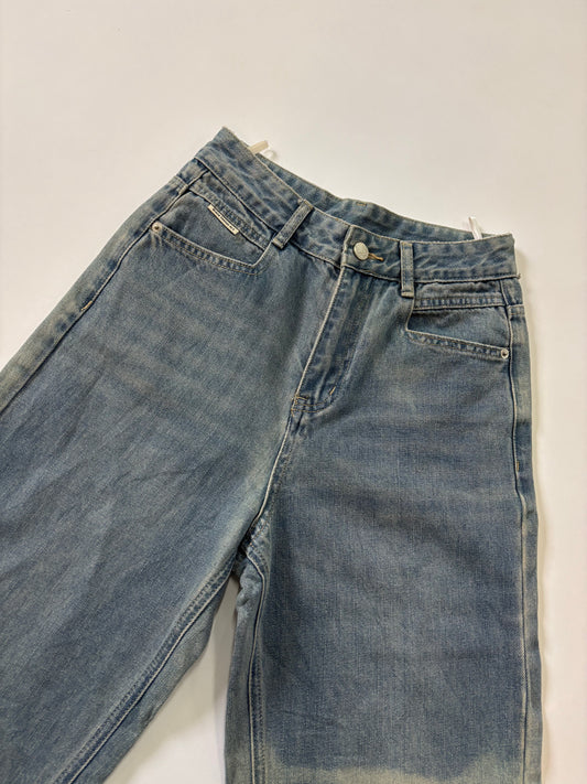 Women's Jeans Straight Leg Light Wash