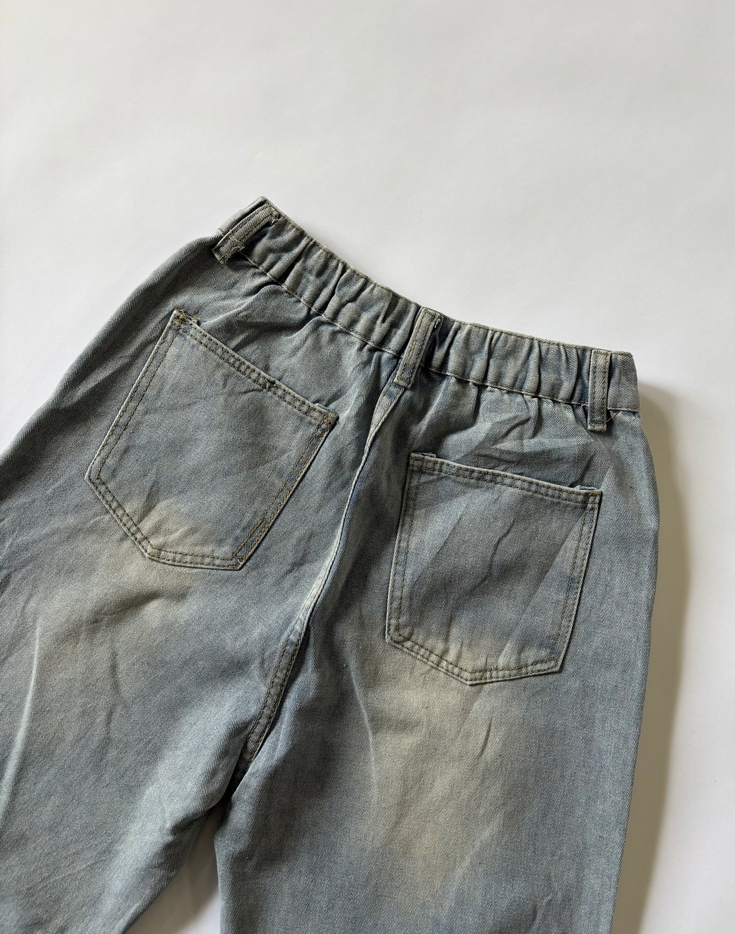 Panelled Wide-Leg Women's Jeans