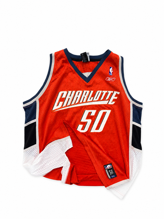Unisex Shirt Basketball Jersey Charlotte #50 Mesh