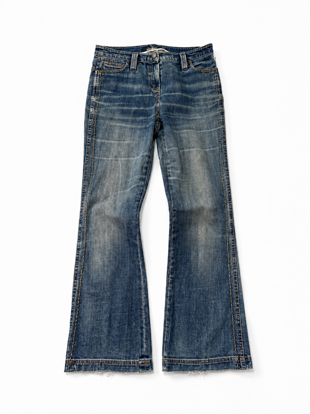 Vintage Wash Bootcut Unisex Jeans