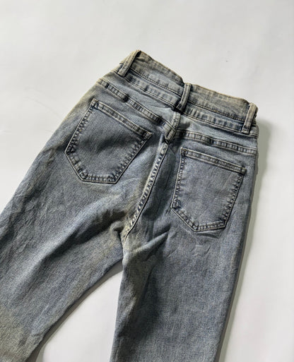 Women's Jeans Light Wash Flared Denim