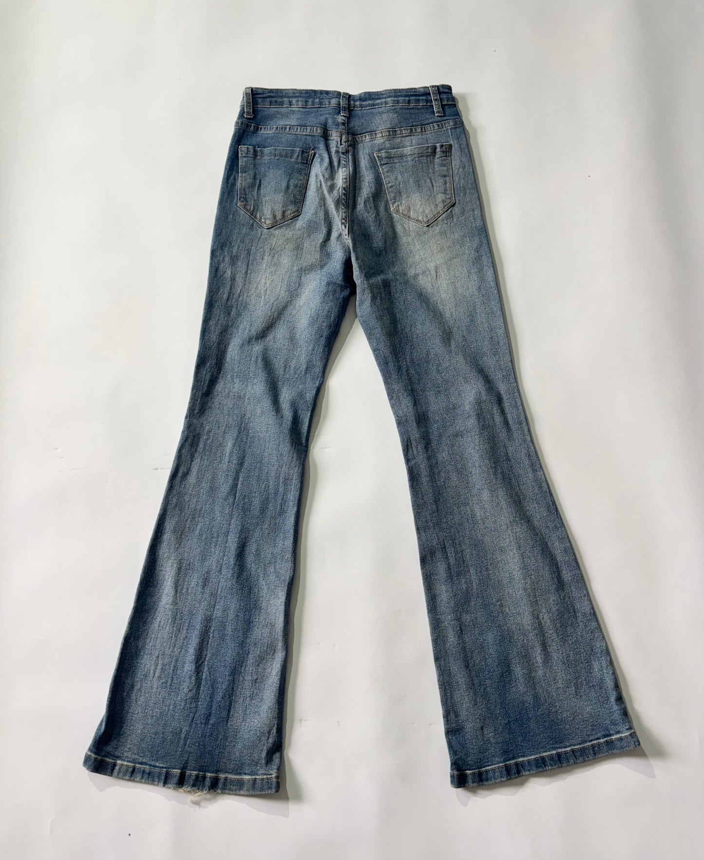 Women's Jeans Light Wash Flared