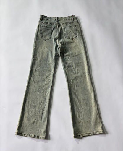 Women's Jeans vintage Wash Straight-Leg