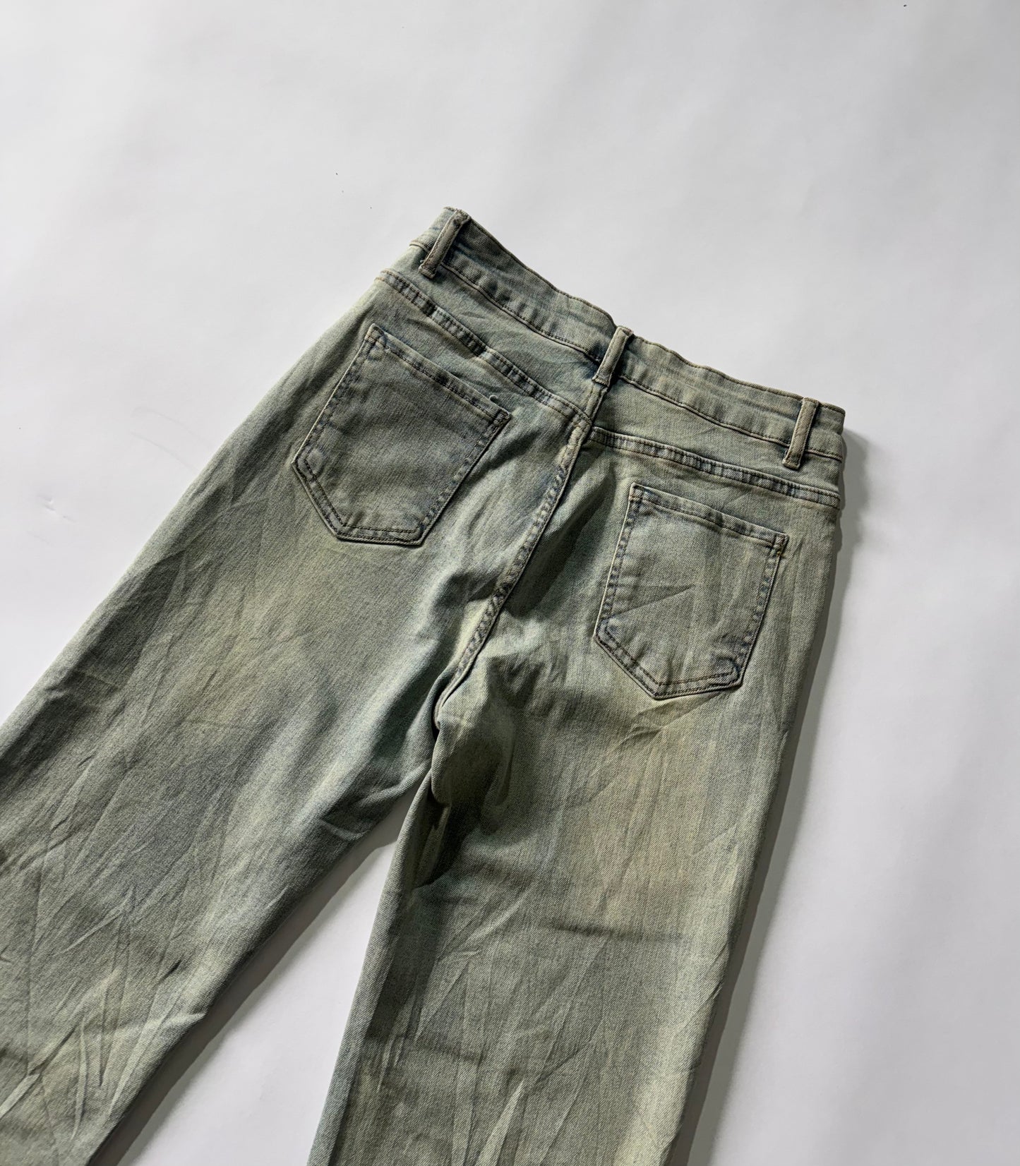 Women's Jeans vintage Wash Straight-Leg