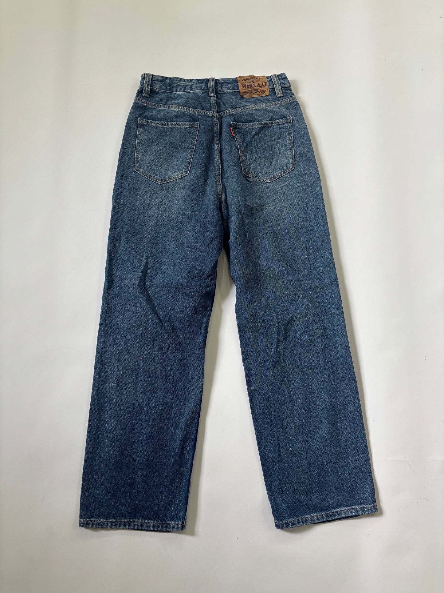 Women's Jeans Distressed Wide-Leg