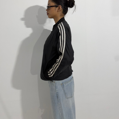 Black Stripe Track Unisex Jacket