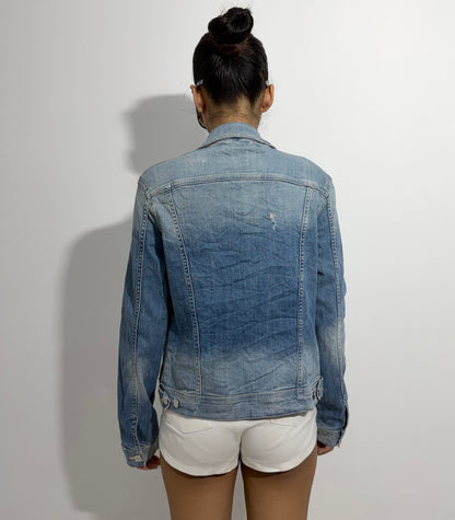 Women's Jacket Classic Light Wash Denim