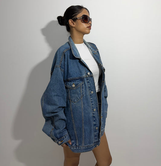 Women's Jacket classic oversized denim