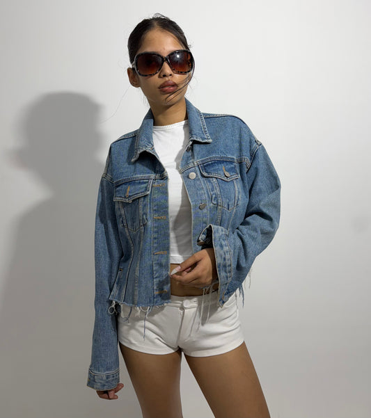 Women's Jacket  classic blue denim