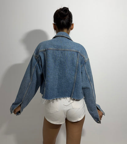 Women's Jacket  classic blue denim