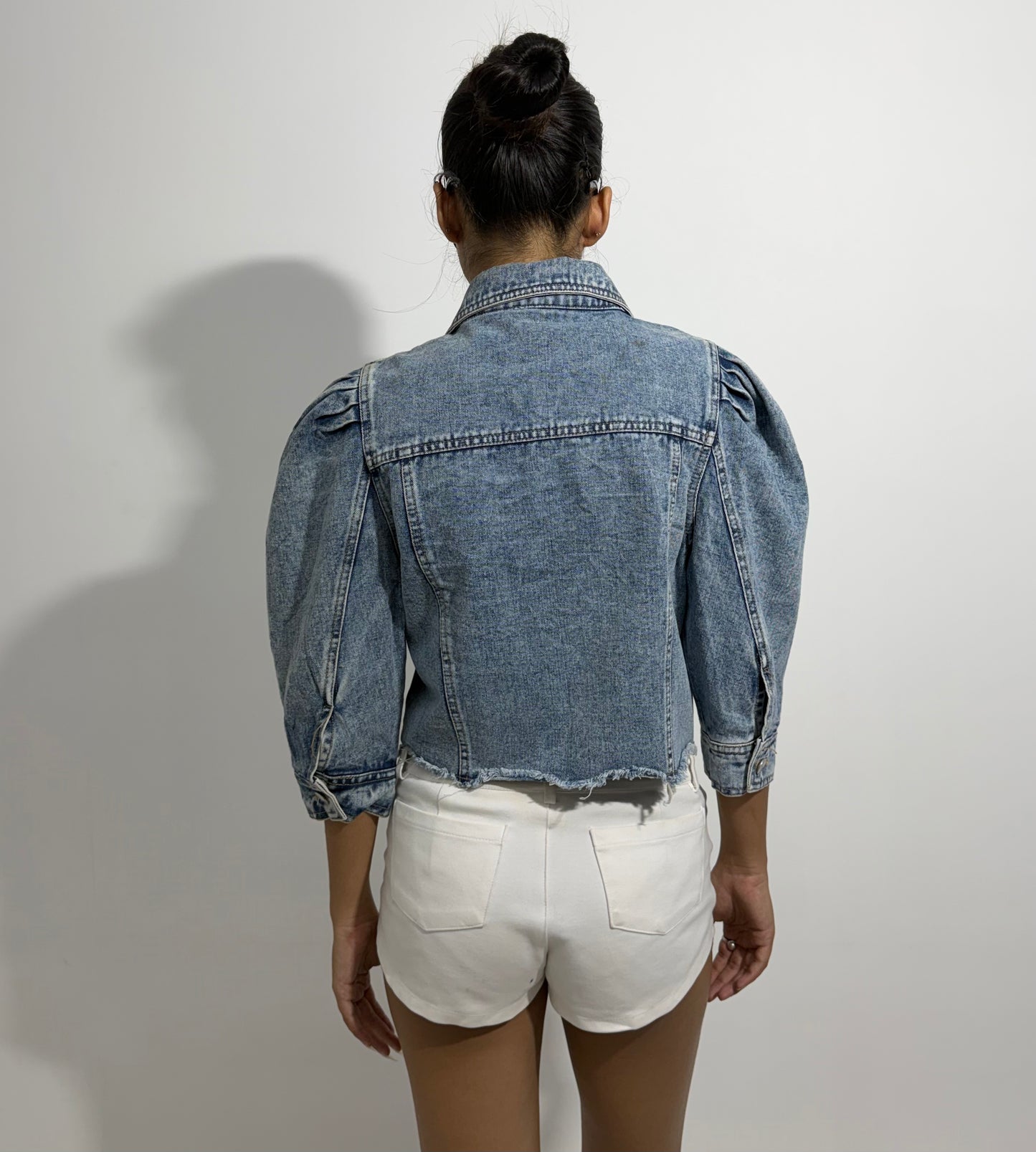 Women's Jacket puff sleeves