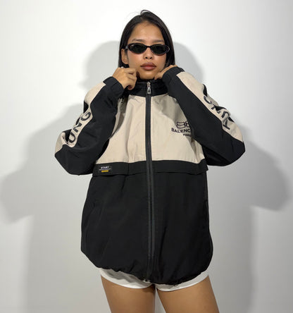 Unisex Jacket Branded Colorblock Windbreaker Jacket