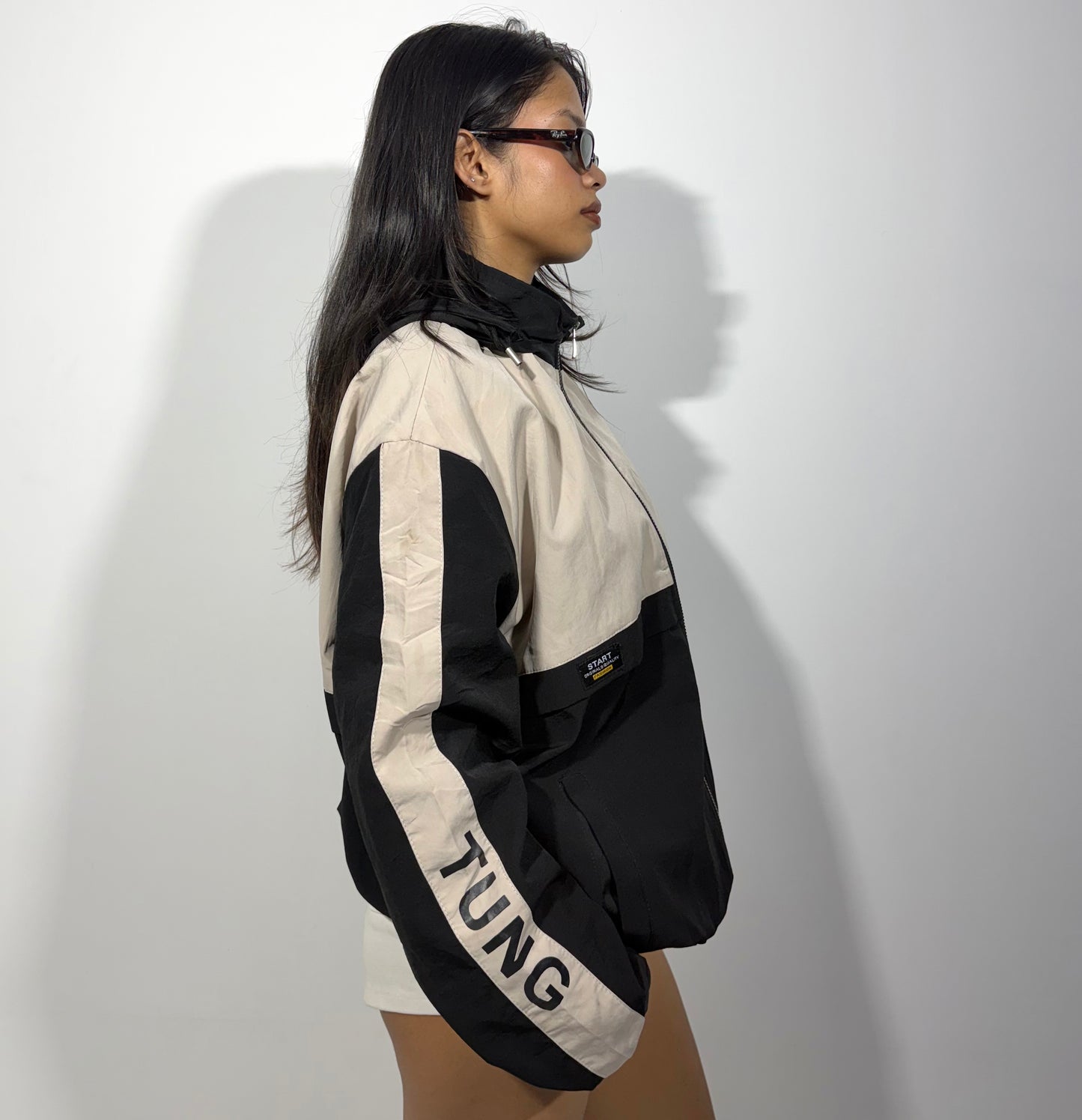 Unisex Jacket Branded Colorblock Windbreaker Jacket