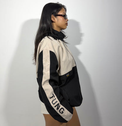 Unisex Jacket Branded Colorblock Windbreaker Jacket