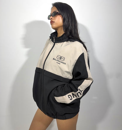 Unisex Jacket Branded Colorblock Windbreaker Jacket