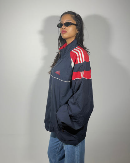 Women's JacketTurbo Blue and Red Track