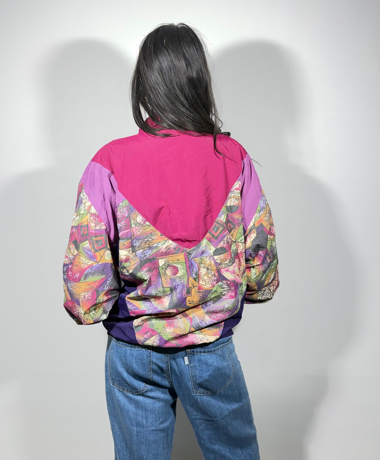 Women's Jacket Indie Print Windbreaker