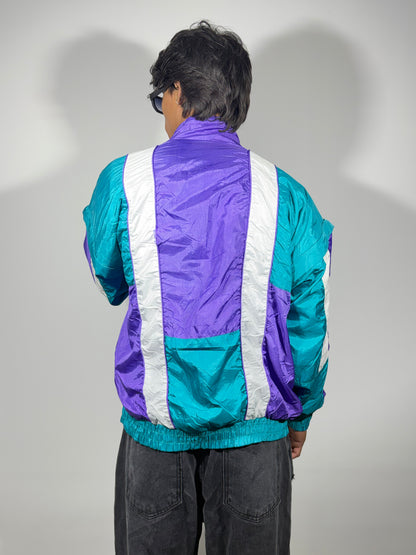90s Retro Colorblock Track Men's Jacket