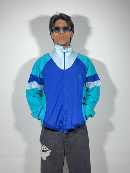 Men's Jacket Color Block Vintage