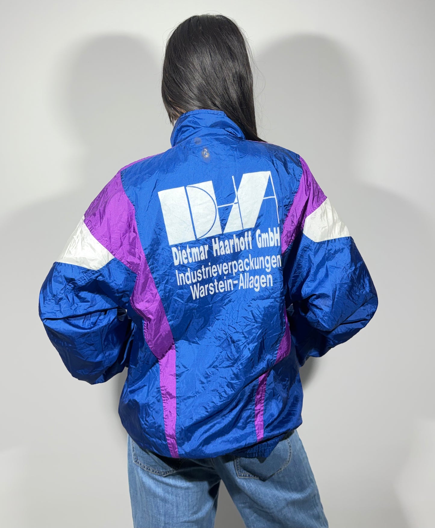 Women's Jacket Electric Wave Windbreaker