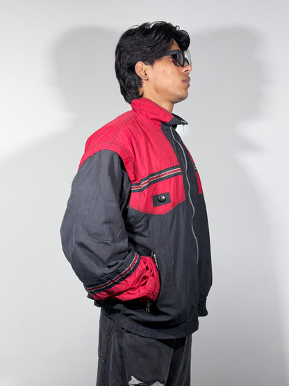 Men's Jacket Red Black