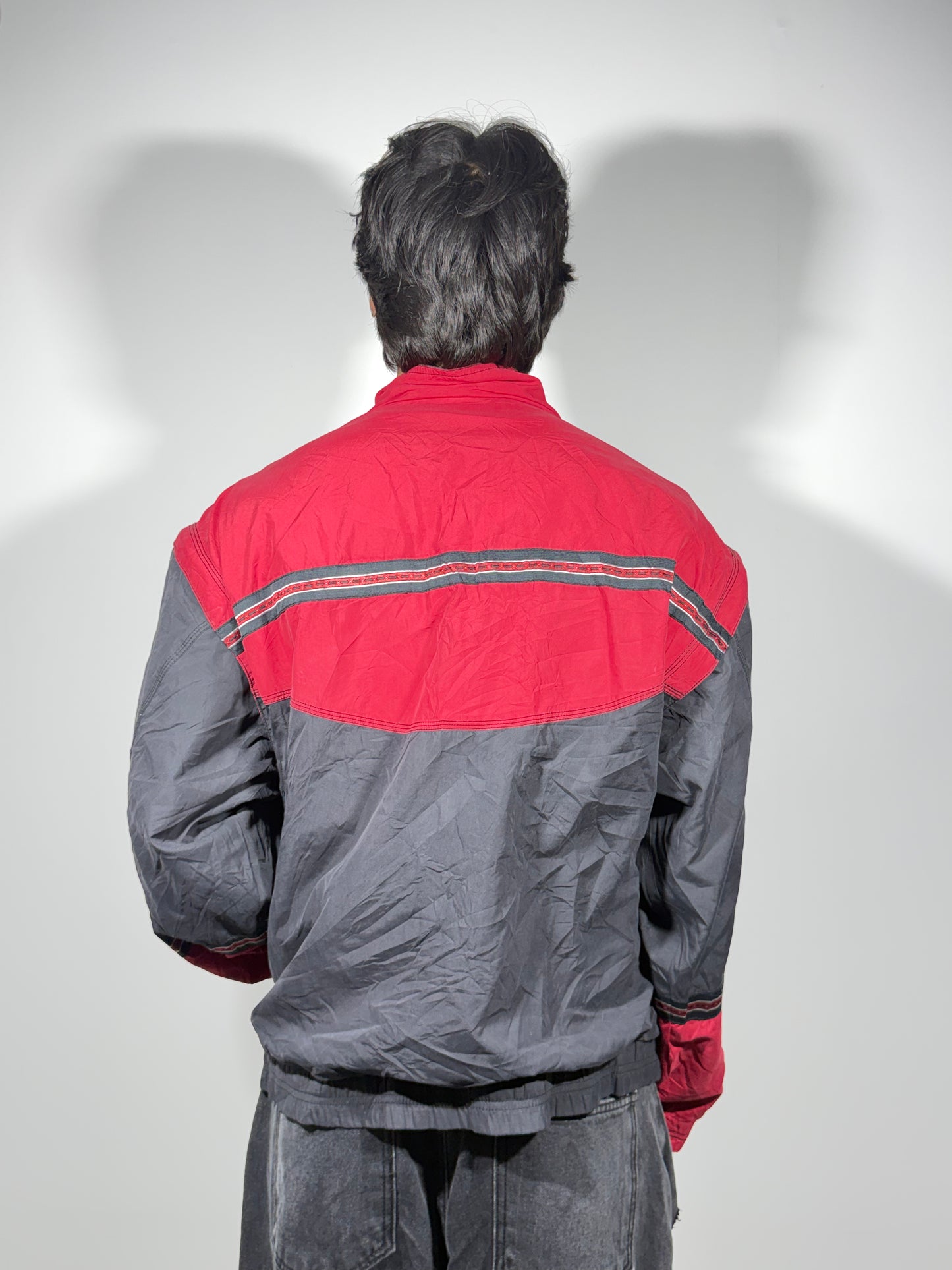 Men's Jacket Red Black