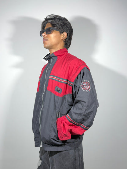 Men's Jacket Red Black