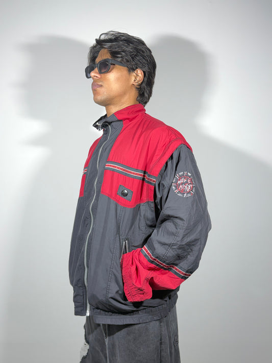 Men's Jacket Red Black