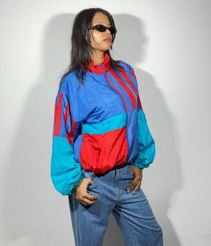 Women's Jacket Pop Colorblock Wind Shell