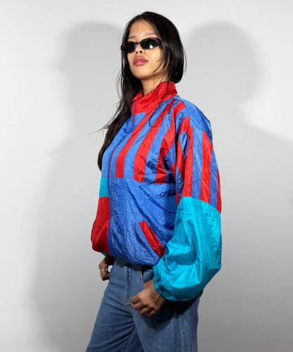 Women's Jacket Pop Colorblock Wind Shell