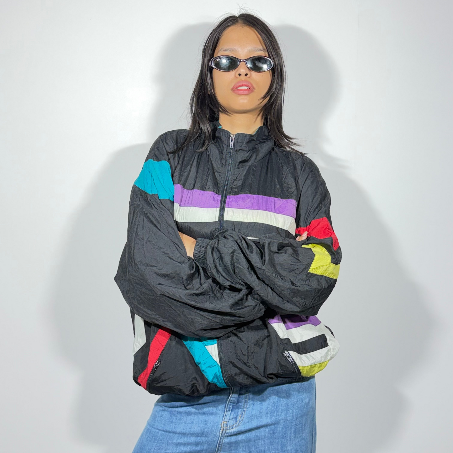 Women's Jacket Classic Colorblock Windshell