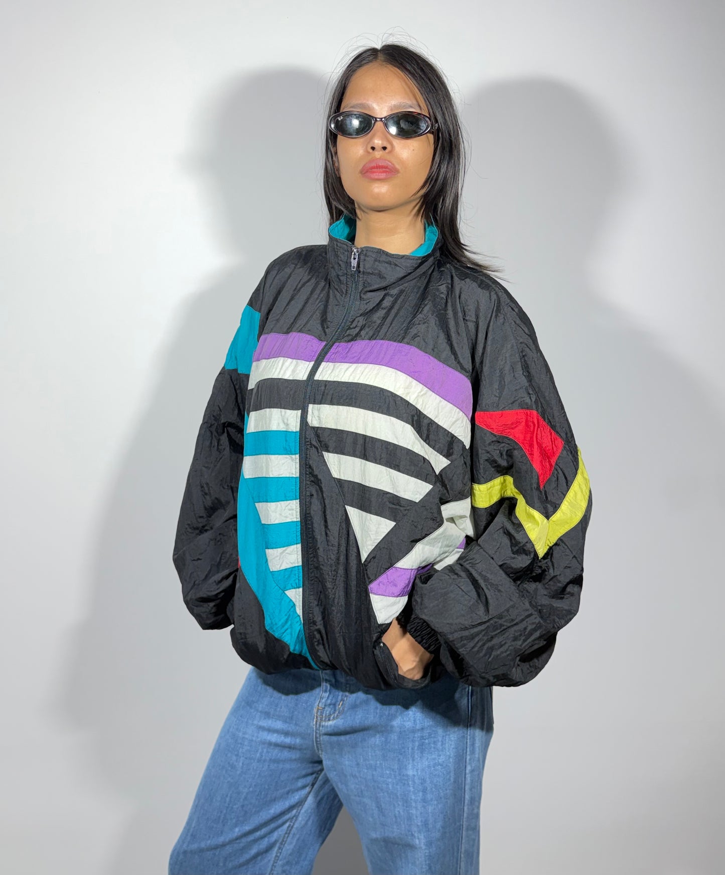 Women's Jacket Classic Colorblock Windshell