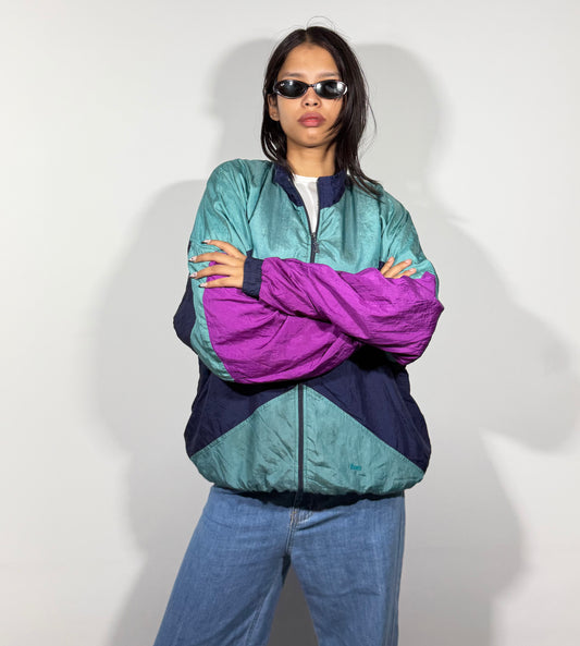 Women's Jacket Skyline Retro Windbreaker