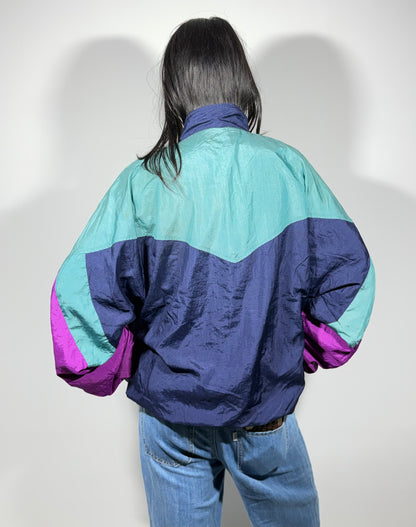Women's Jacket Skyline Retro Windbreaker