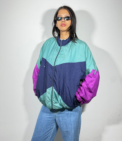Women's Jacket Skyline Retro Windbreaker