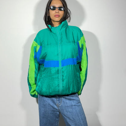 Women's Jacket Green Candy Shock