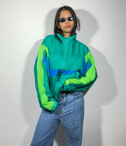 Women's Jacket Green Candy Shock