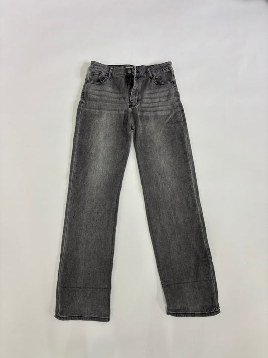 Men's Jeans Straight Leg Charcoal Wash
