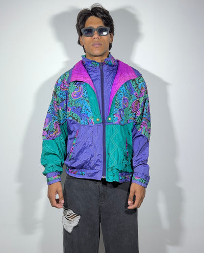 Men's Jacket Printed Vintage