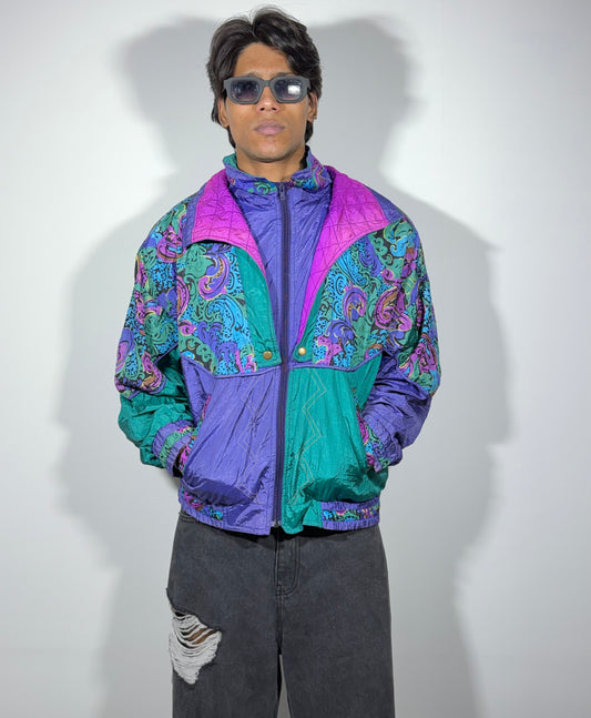 Men's Jacket Printed Vintage
