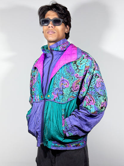 Men's Jacket Printed Vintage
