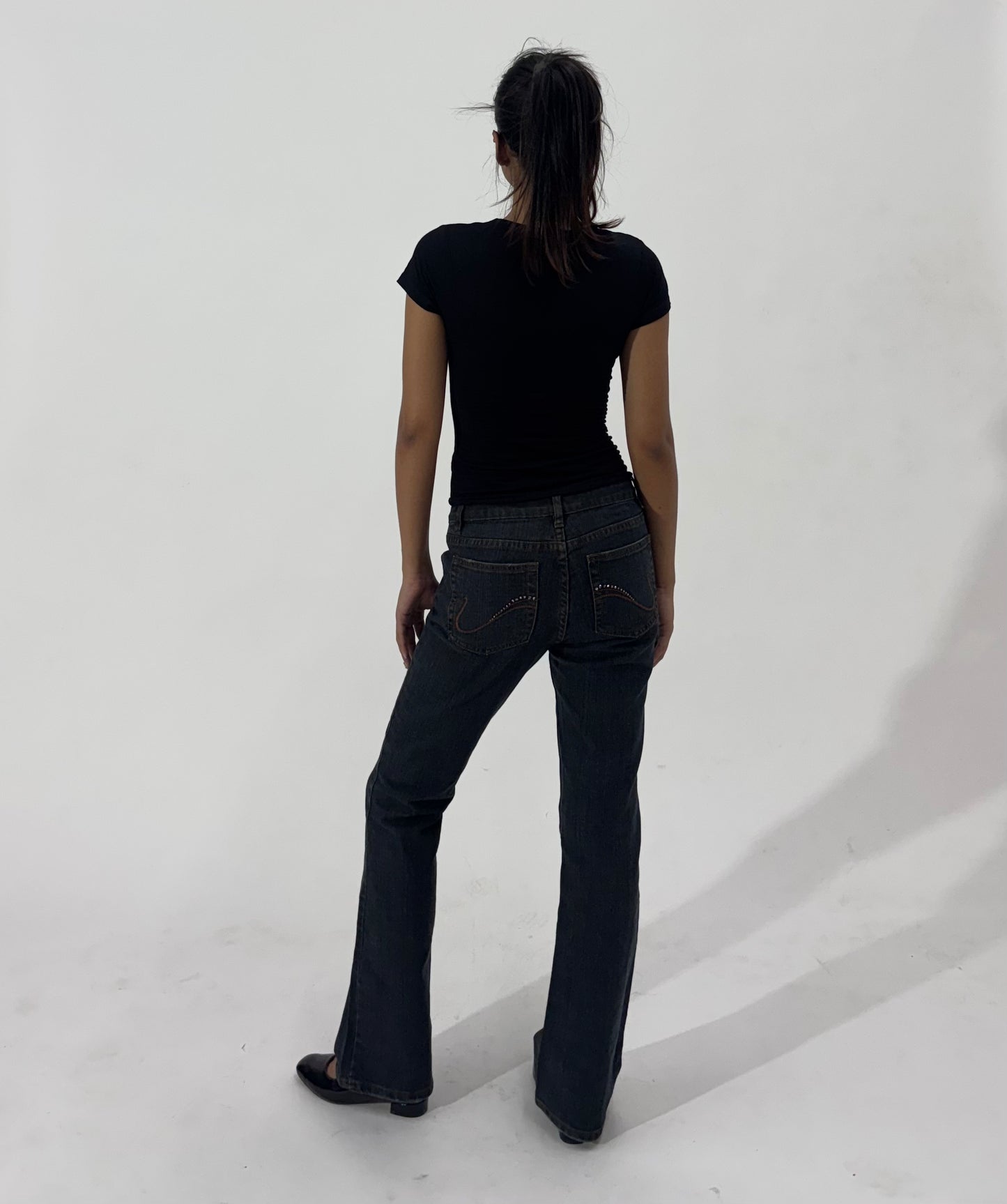 Dark Wash slight Bootcut Jeans