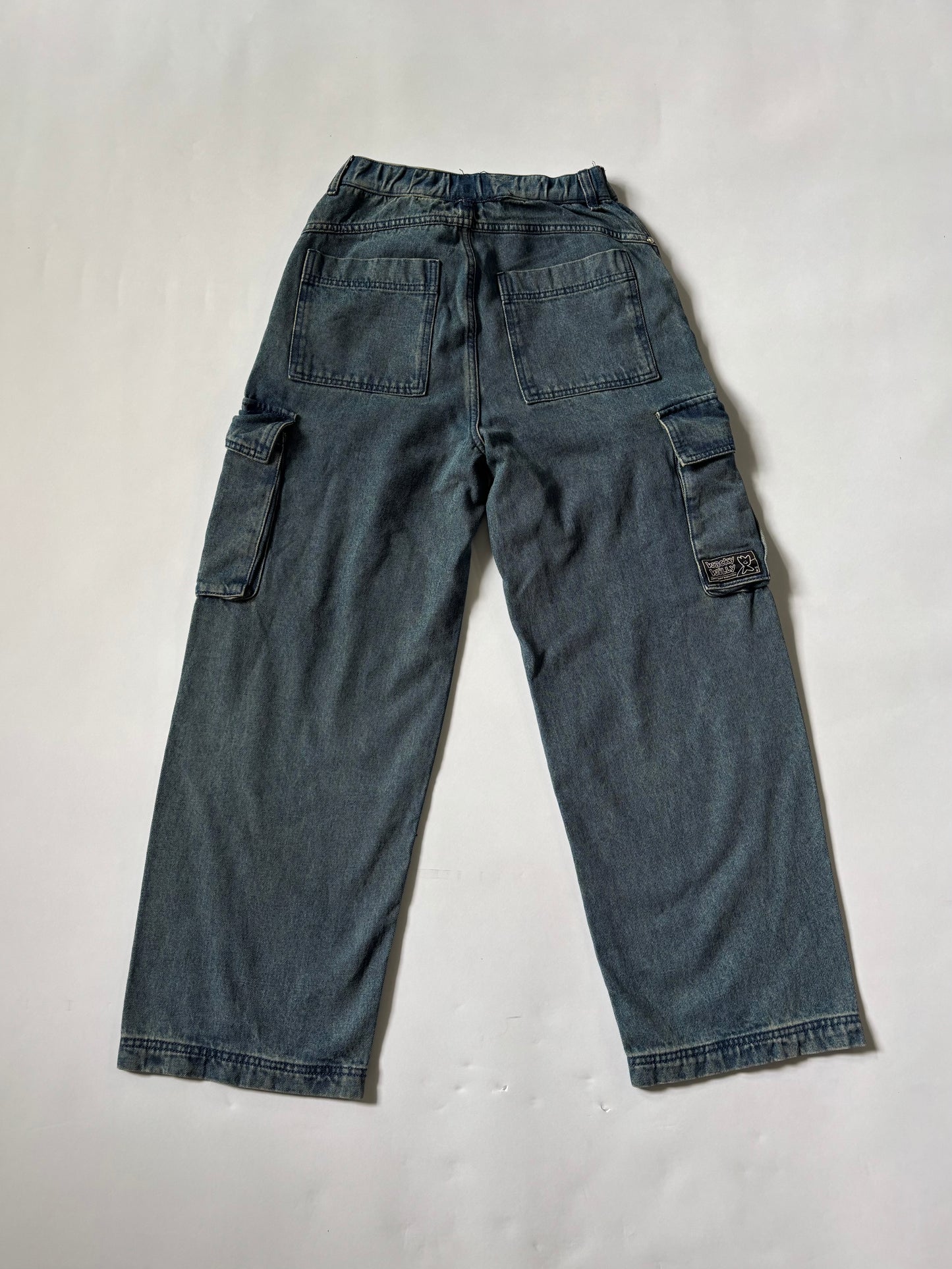 Utility pocket jeans