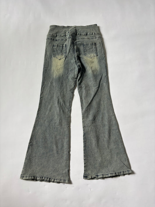 Bootcut Washed Jeans