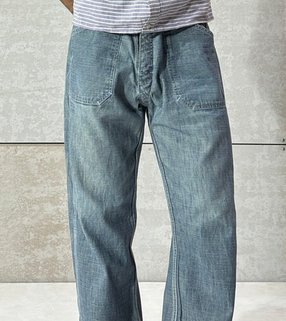Men's Vintage Wash Carpenter Fit Denim
