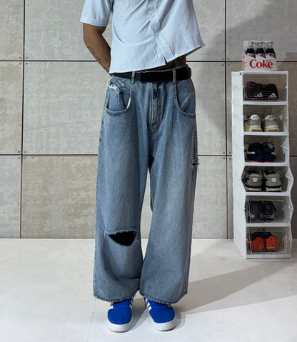 Men's Oversized Barrel Denim